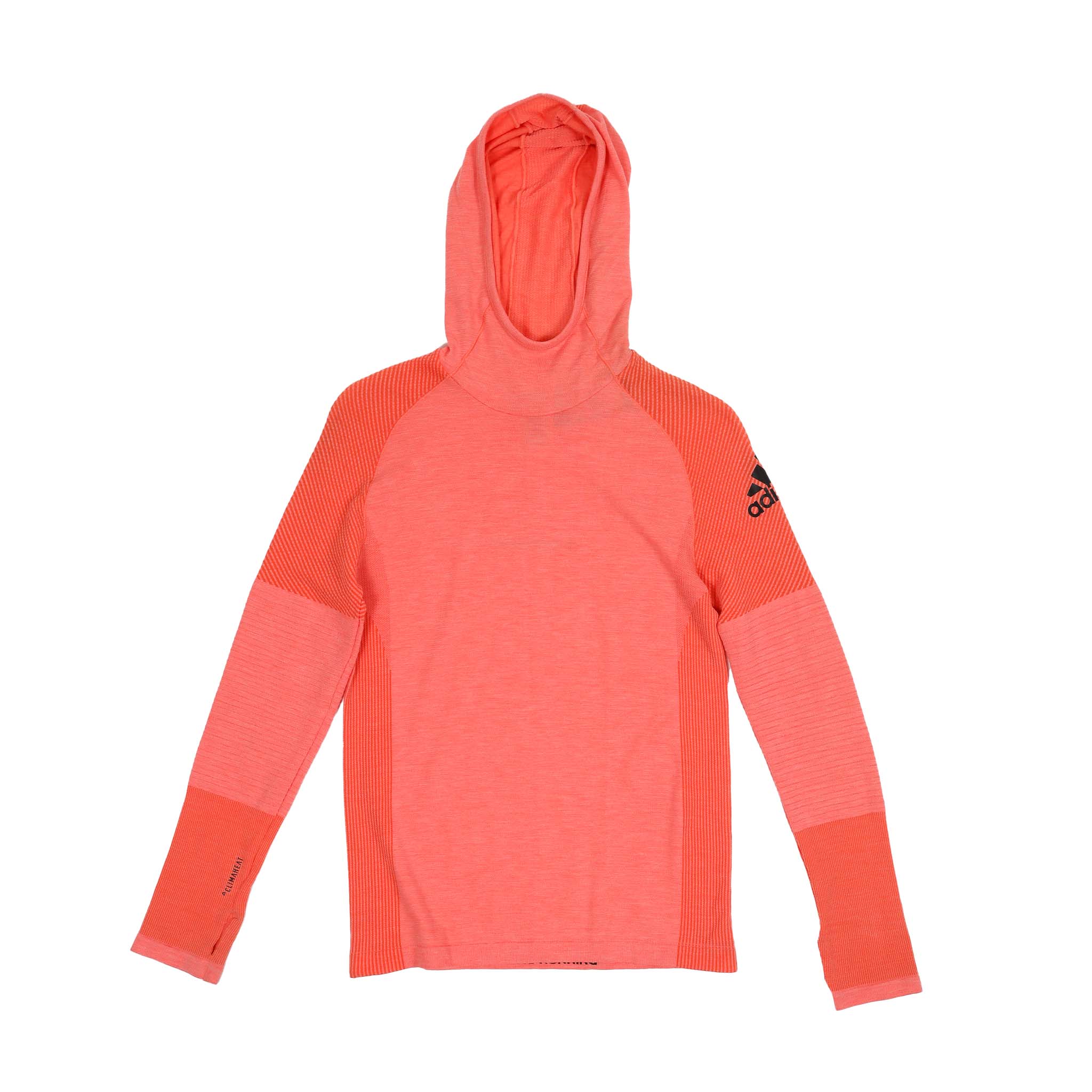 Adidas climaheat long sleeve hotsell hooded shirt