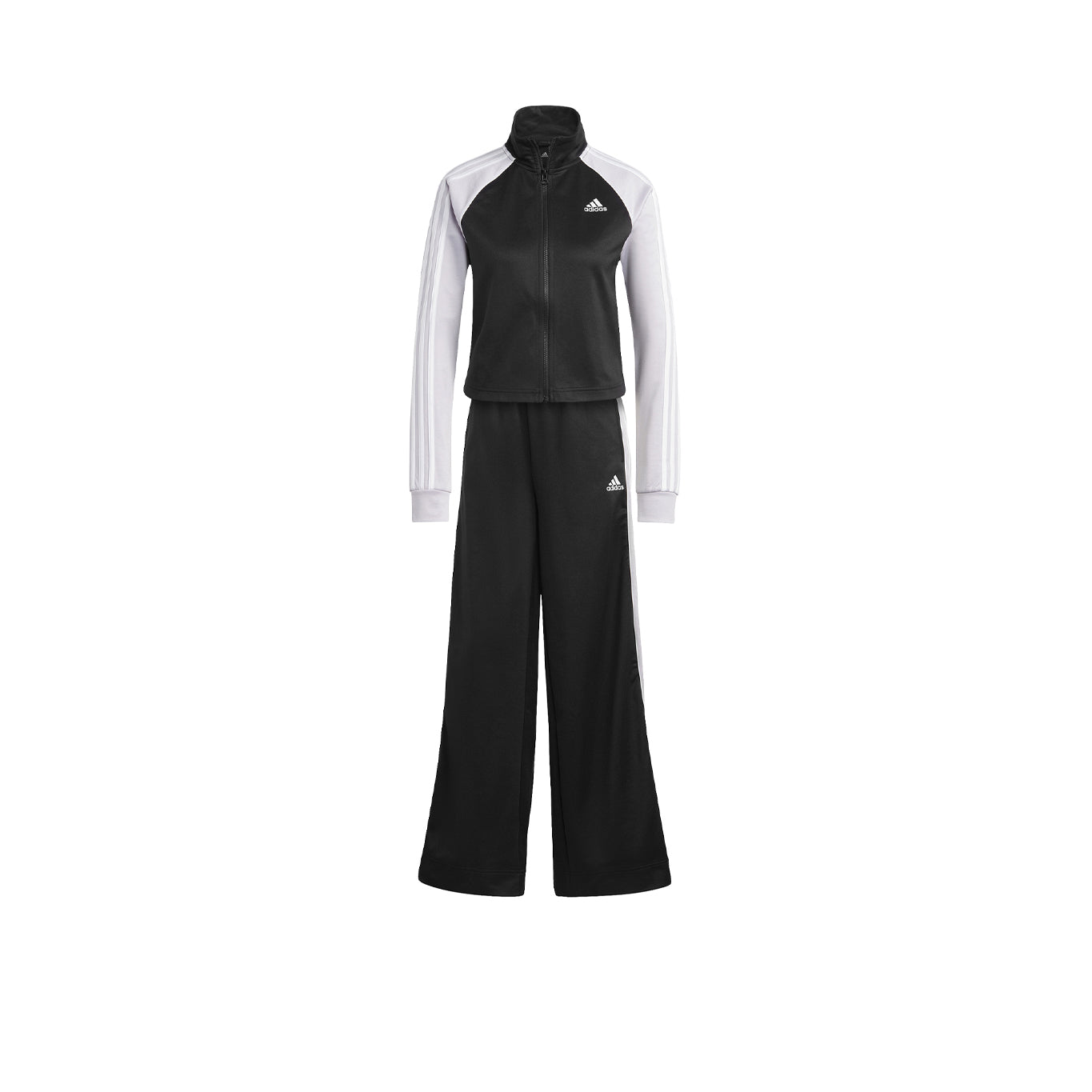 Conjunto Adidas Tracksuit Teamsport Mujer IC0390 Negro/Blanco