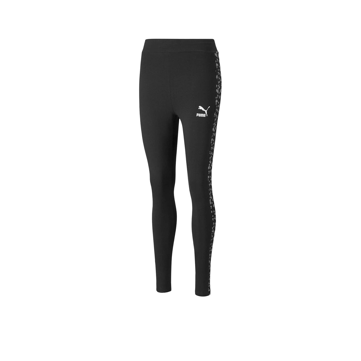 Licra Puma Floral Leggings Mujer 533134 01 Entrenamiento Negro