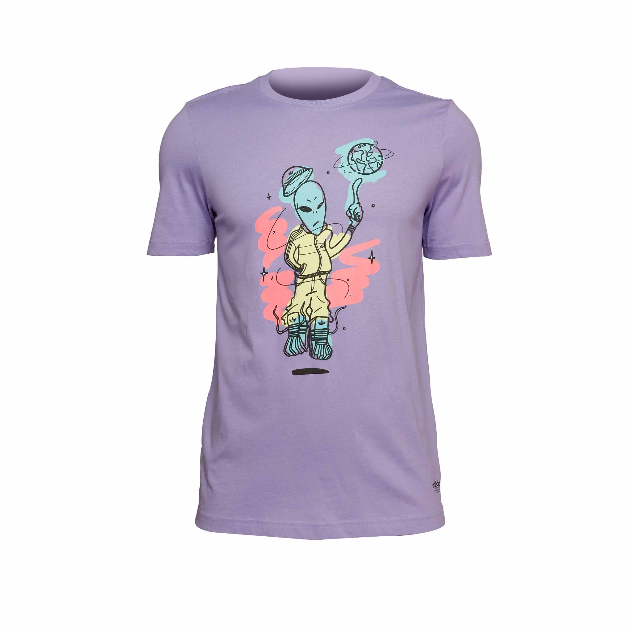Playera Adidas Graphics Stoked Alien