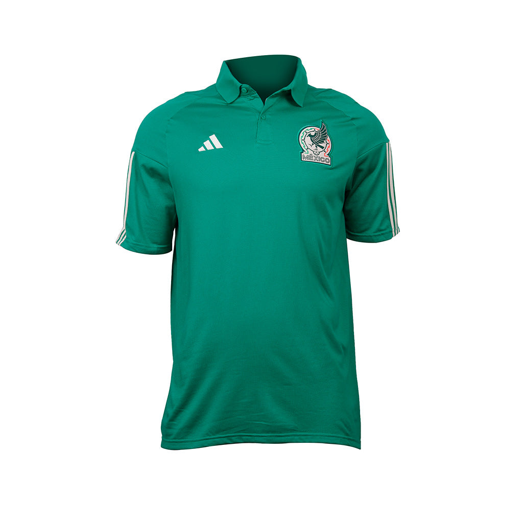 Playera Adidas Polo Mexico Hombre HF1385 Verde