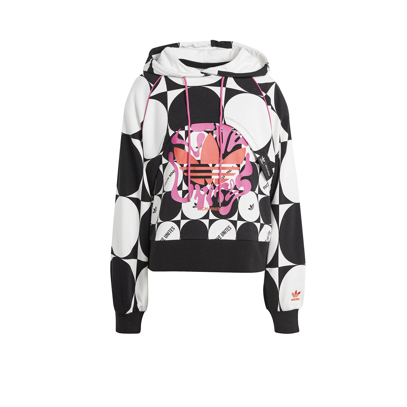 Sudadera Adidas Pride Mujer II0903 Blanco/Negro