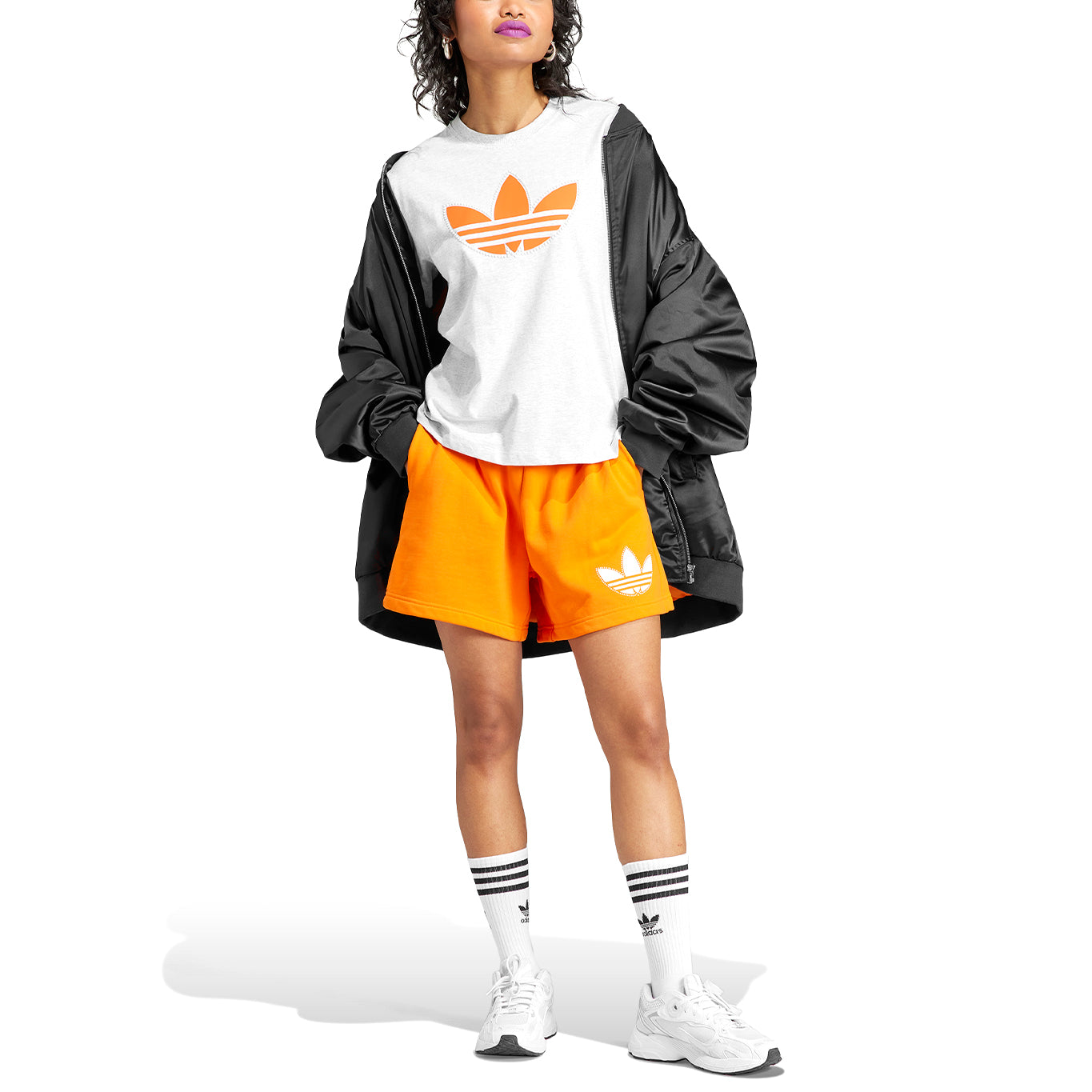 Playera Adidas Pearl Trefoil