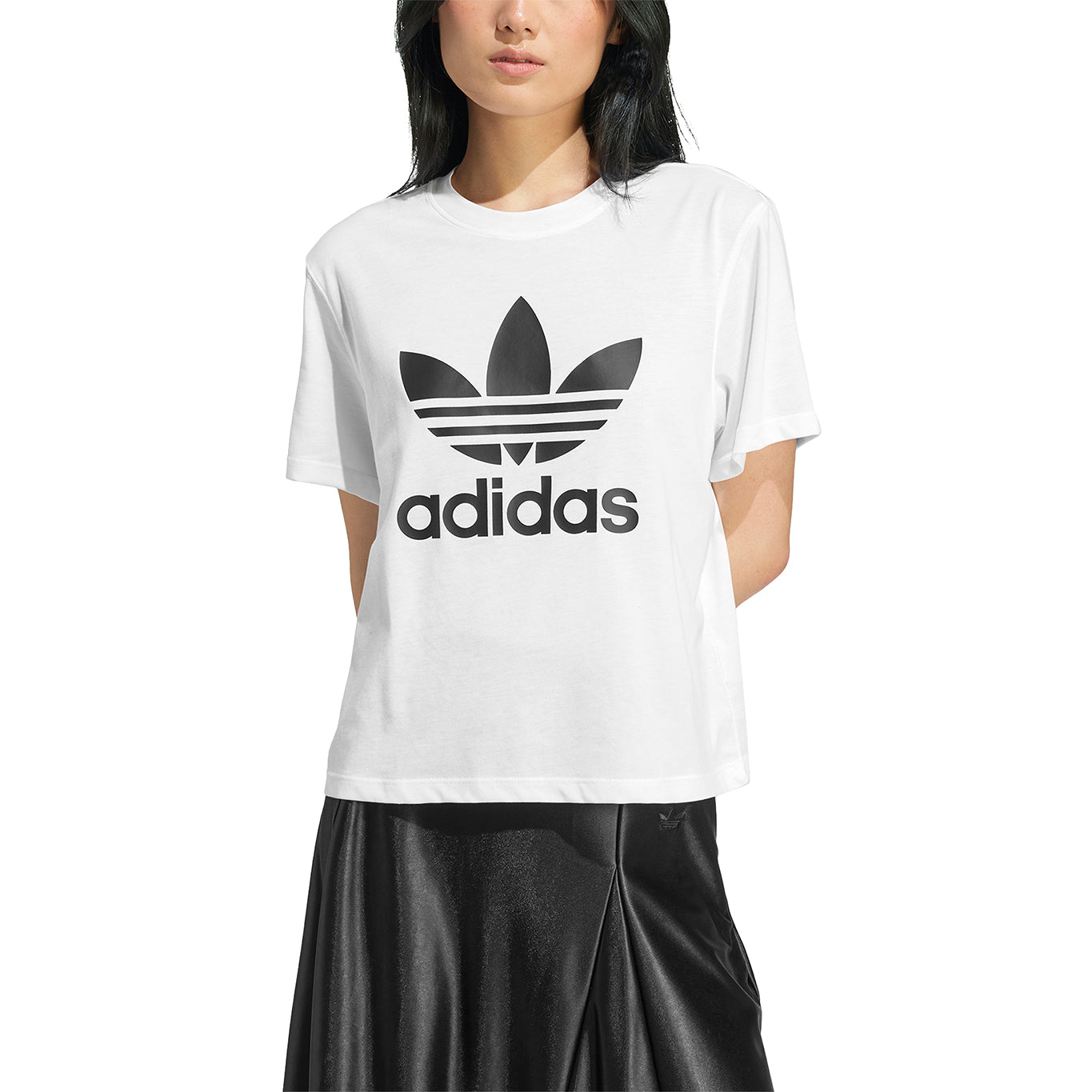 Playera Adidas Adicolor Trifolio Boxy