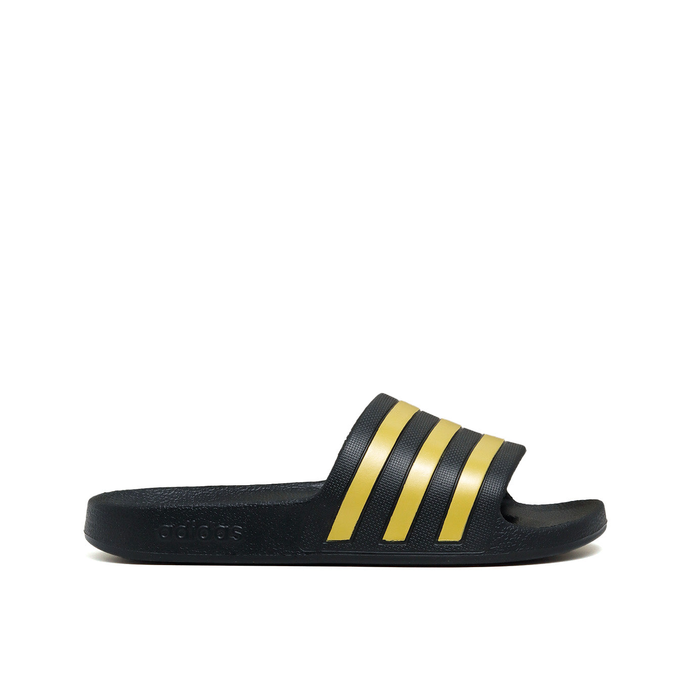 Sandalia Adidas Adilette Unisex EG1758 Negro Dorado