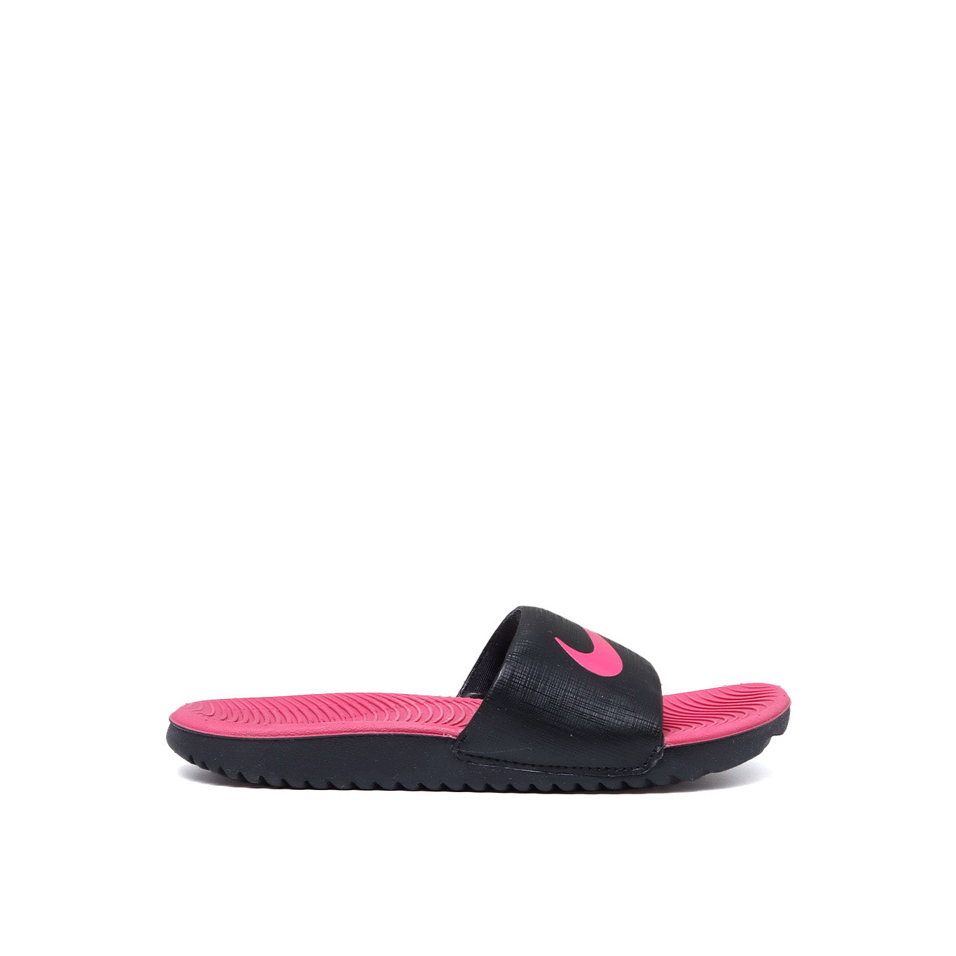 Sandalia NIKE KAWA Niña DD8519-001 Negro/Rosa