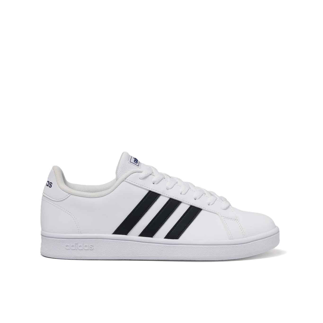 Tenis Adidas Grand Court Base Hombre EE7904 Casual Blanco
