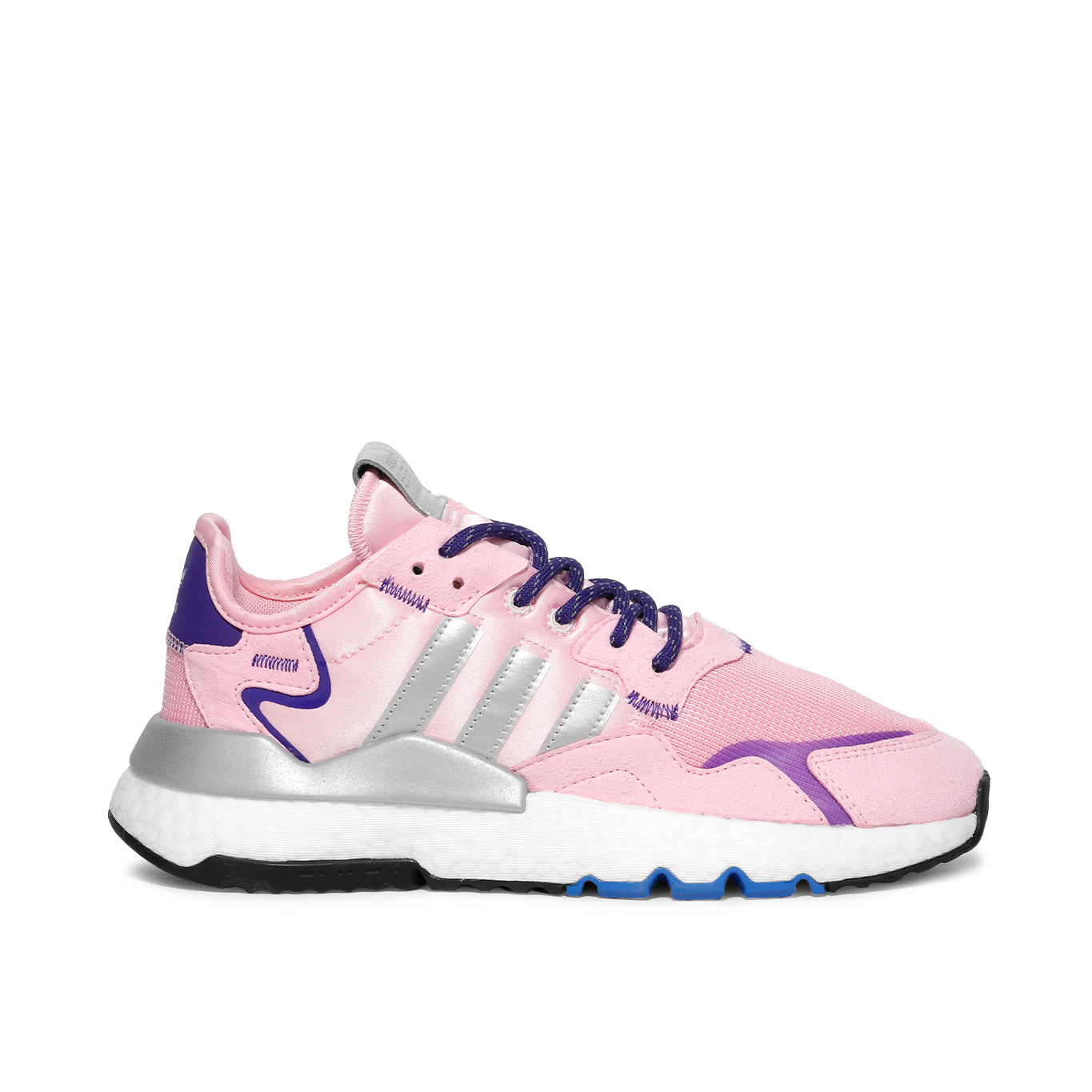 Sneaker Nite Jogger Rosas Tenis Adidas Nite Jogger Mujer FX6911