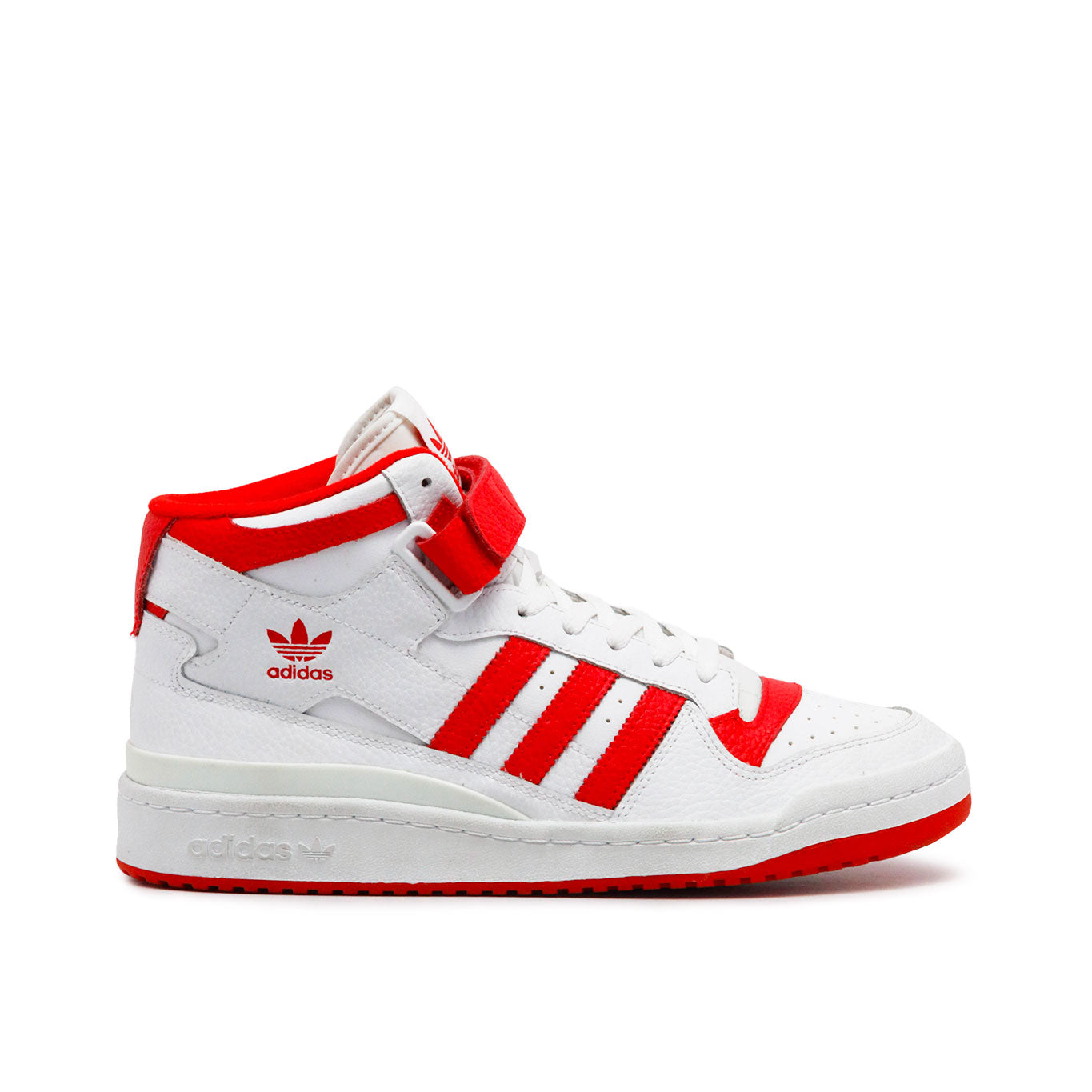 Tenis Adidas Forum Mid Hombre GY5819 Casual Blanco/Naranja