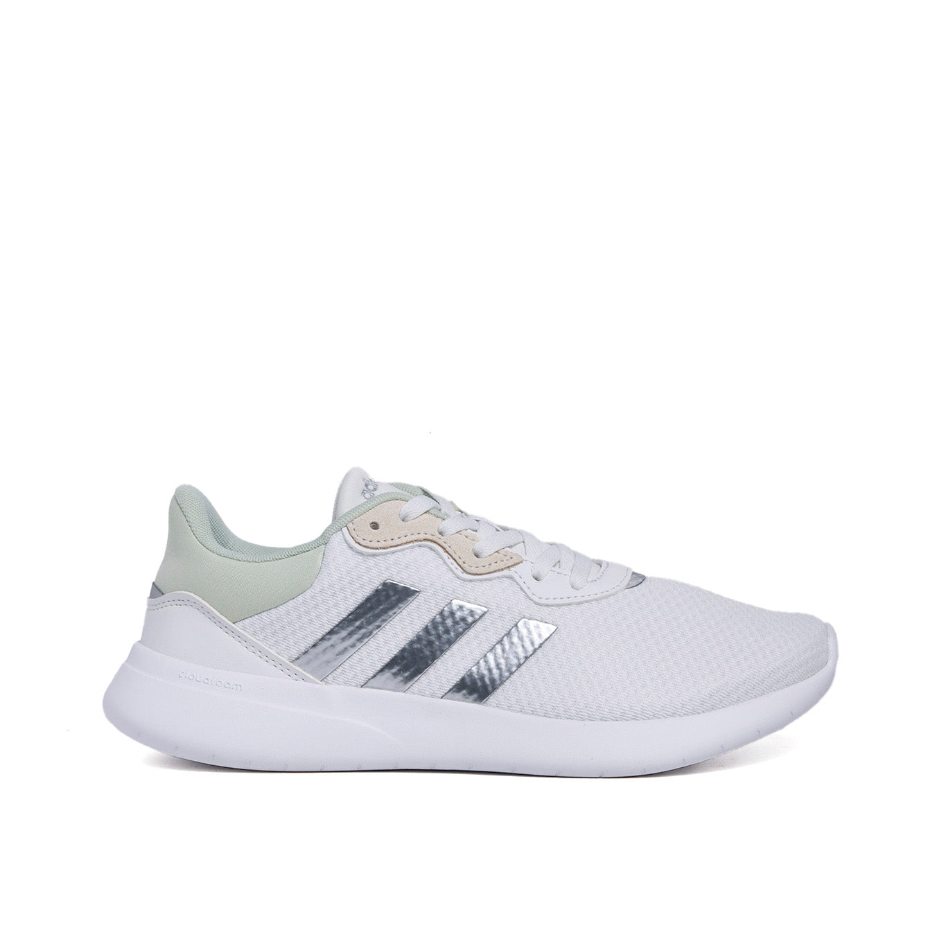 Tenis Adidas QT Racer Mujer GY9243 Running Blanco