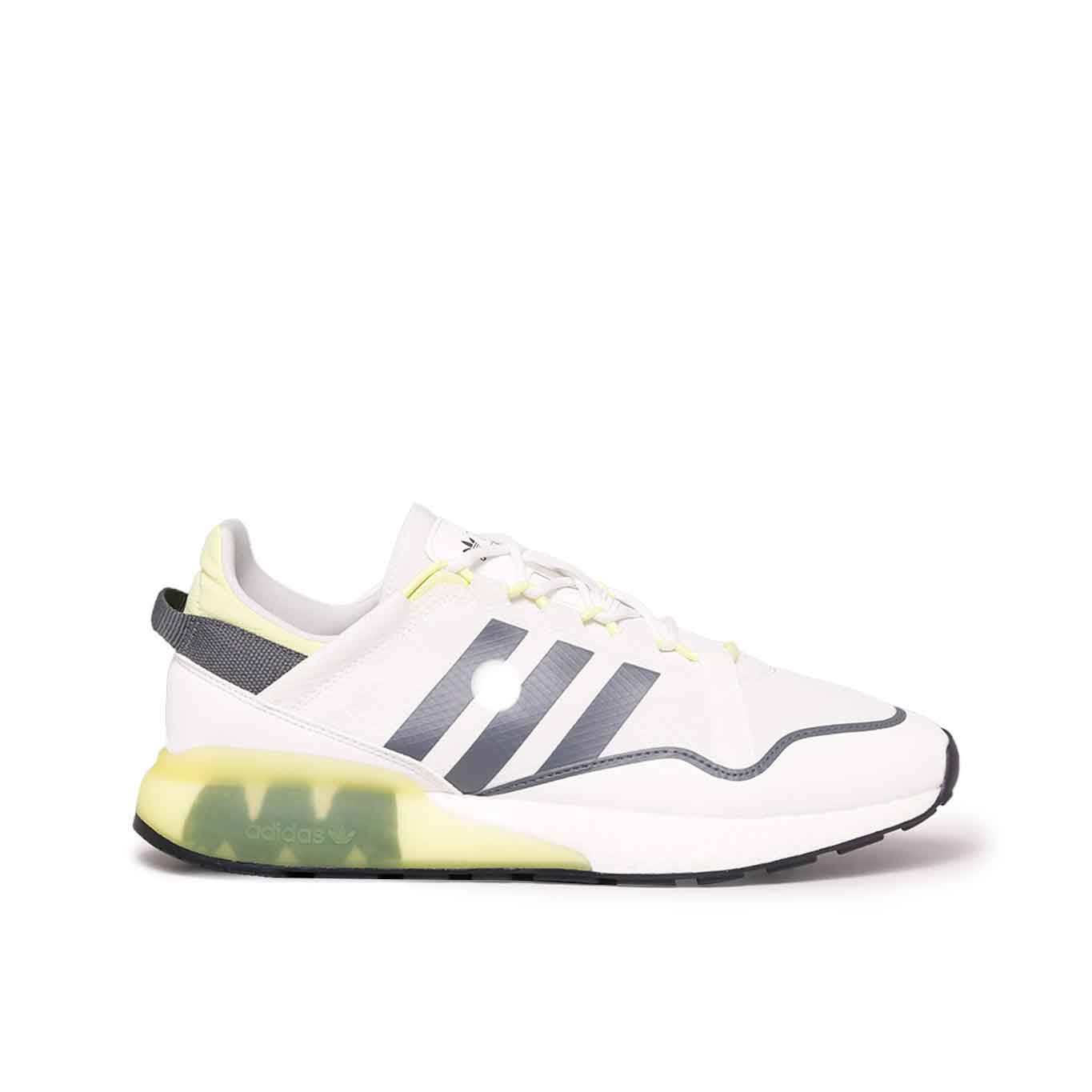 Tenis Adidas ZX 2K Boost Pure Hombre GZ7729 Casual Blanco/Amarillo