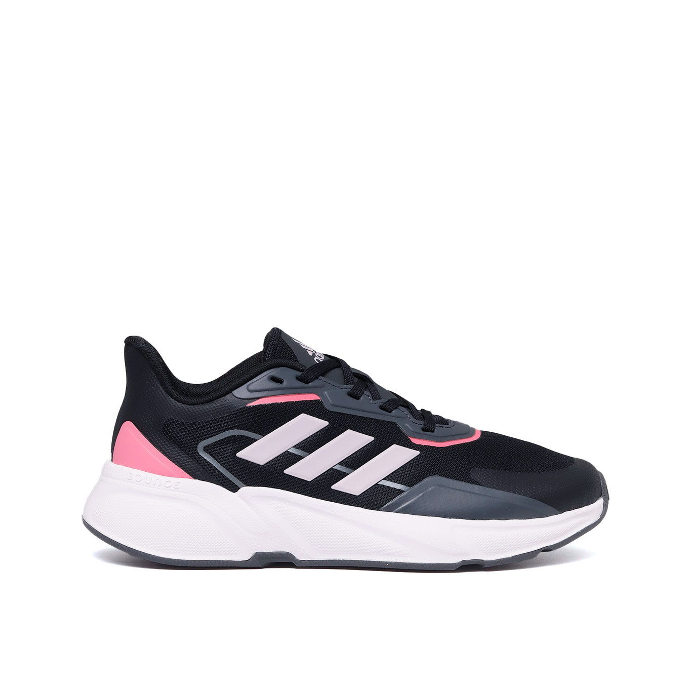 Tenis Adidas X9000L1 Mujer H00577 Running Negro Rosa