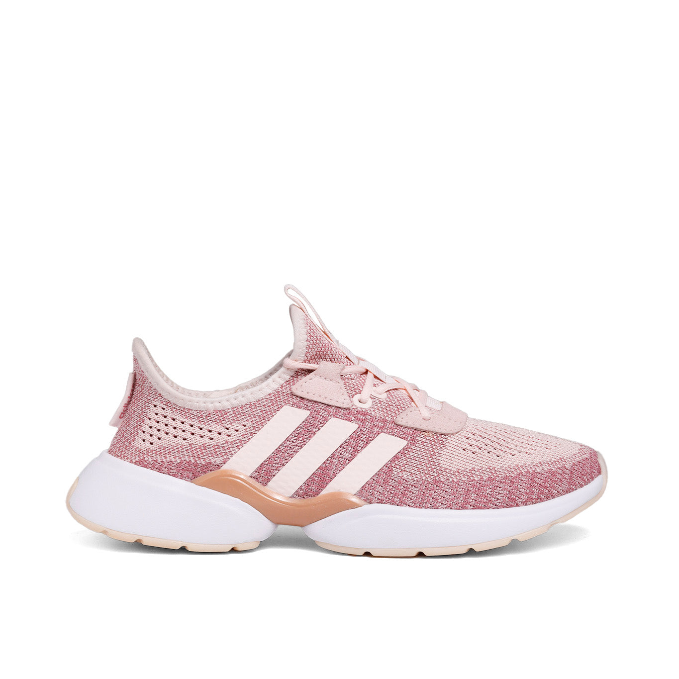 Adidas neo clearance blancas y rosas