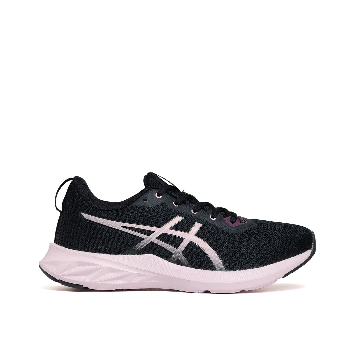 Zapatillas deportivas para niñas Asics en color negro y rosa