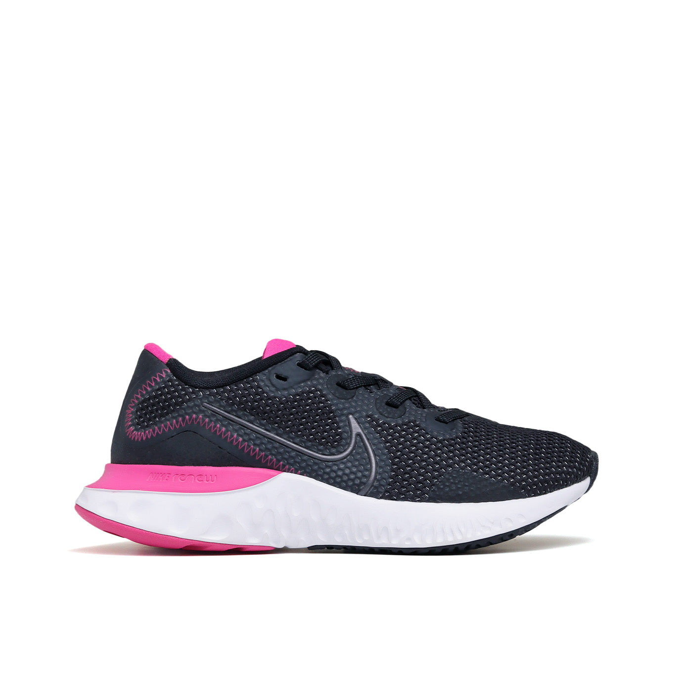 Tenis NIKE RENEW RUN Mujer CK6360-004 Running Negro/Rosa