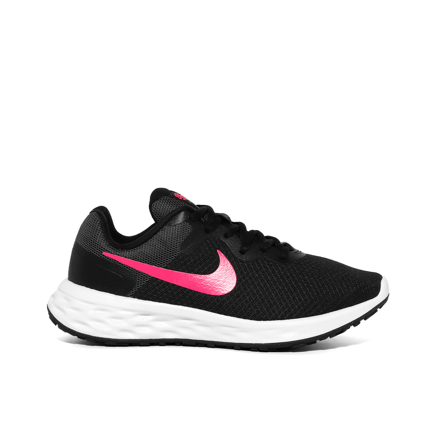 Tenis Nike Revolution Mujer DC3729-002 Running Negro/Rosa