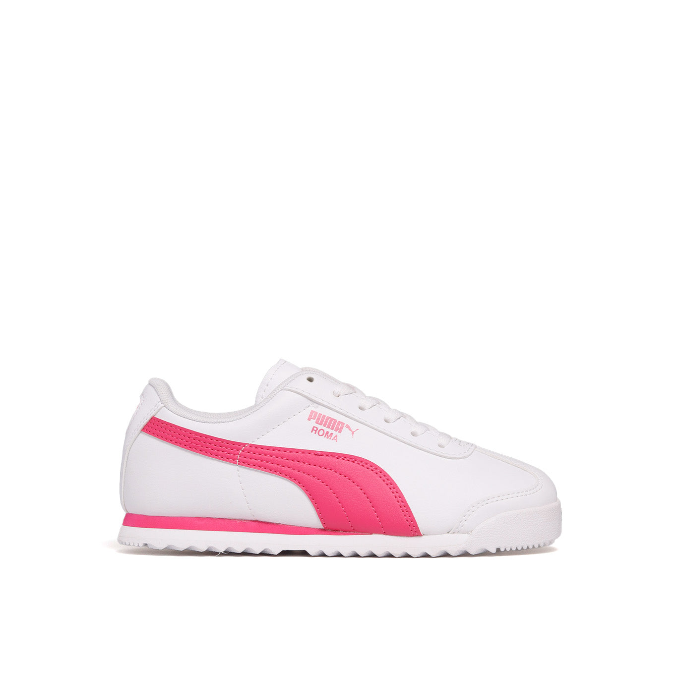 Tenis Puma Roma Basic Nina 361594 22 Casual Blanco Rosa