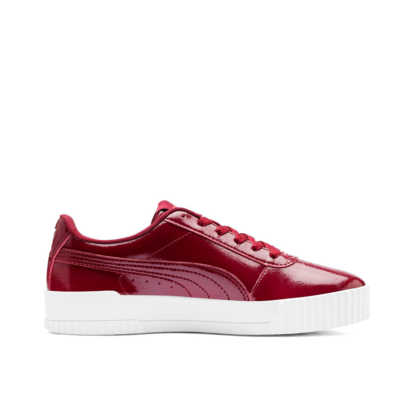 Tenis Puma Carina P Mujer 370912 03 Casual Rojo