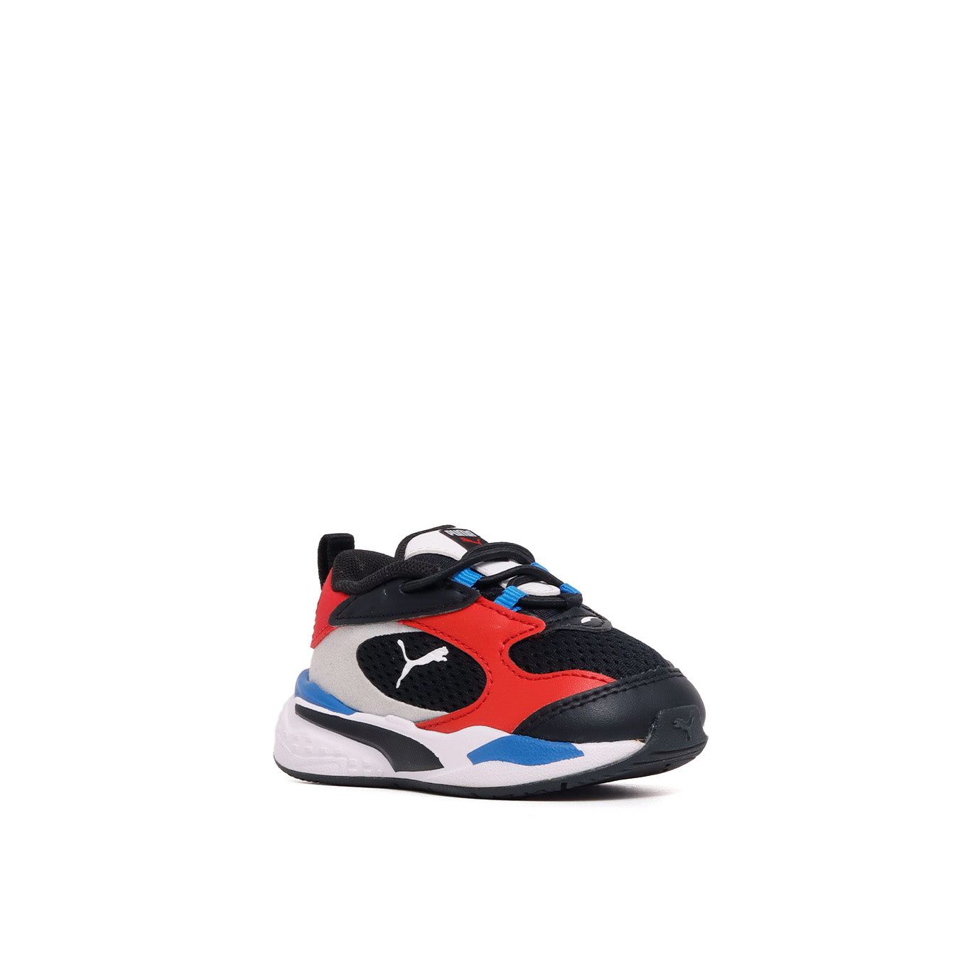 Tenis Puma Fast Black Urban Red