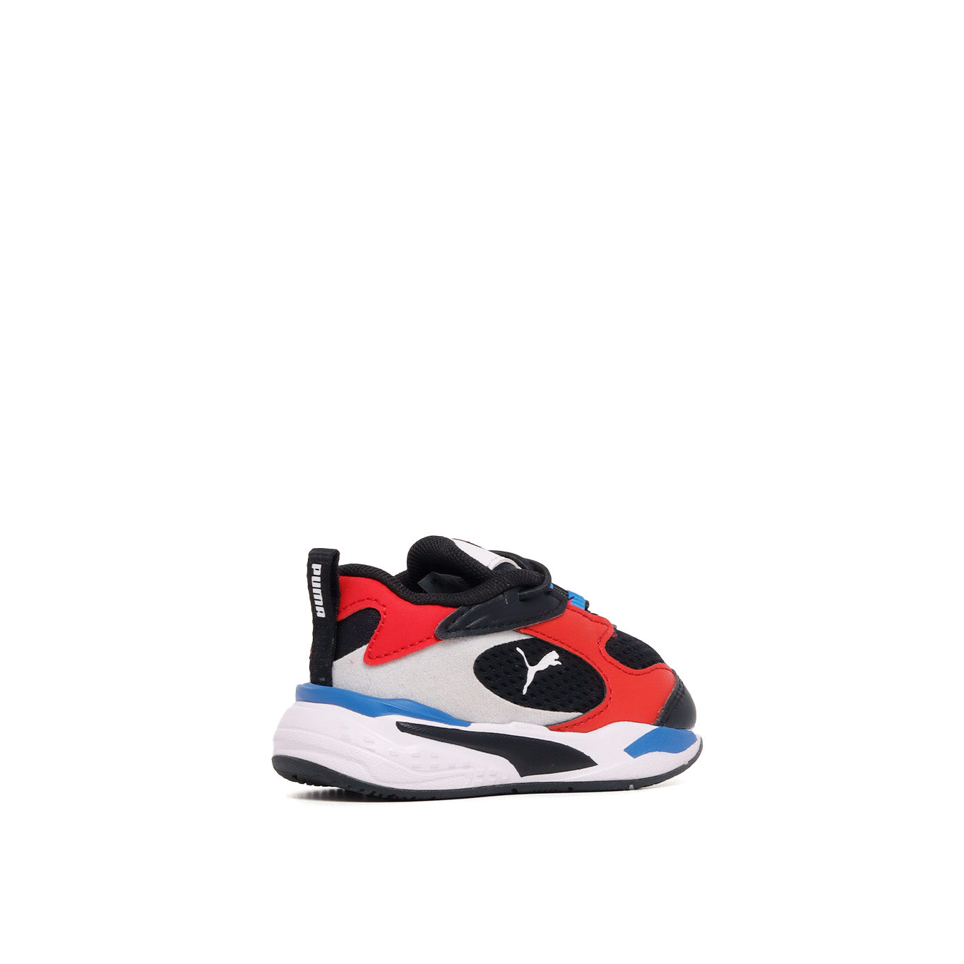 Tenis Puma Fast Black Urban Red