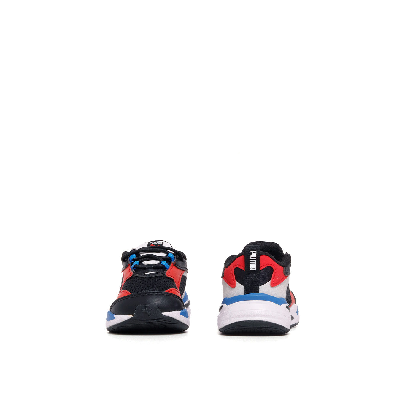 Tenis Puma Fast Black Urban Red