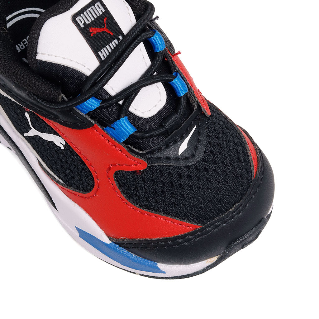 Tenis Puma Fast Black Urban Red
