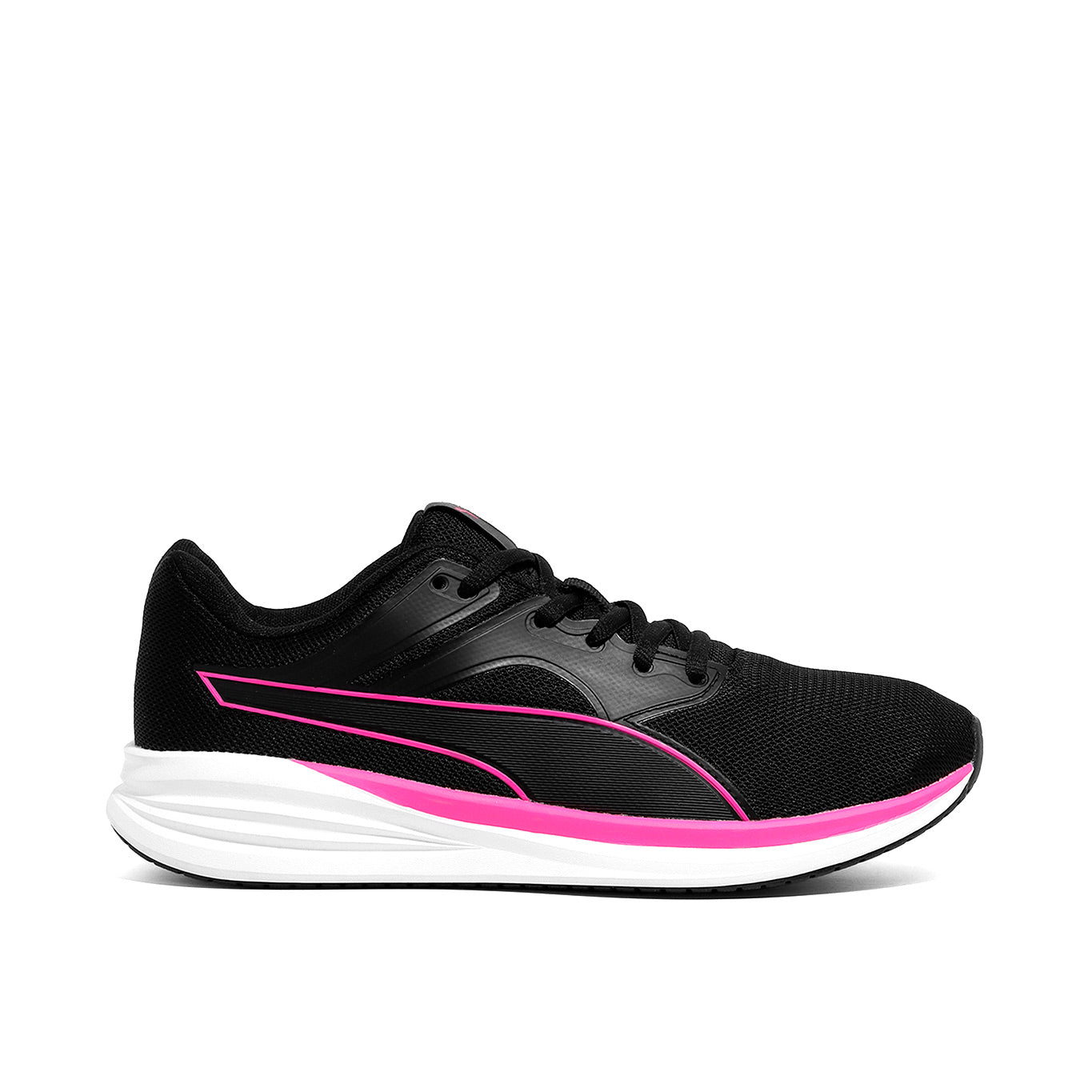Tenis Puma Transport Mujer 377028 19 Running Negro/Rosa