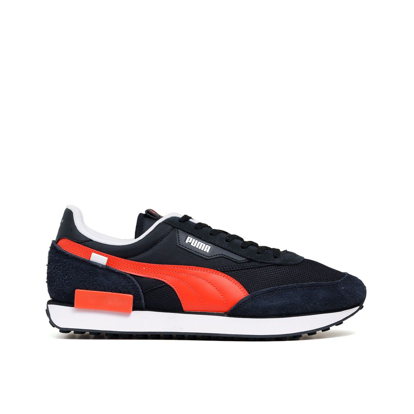 Tenis Puma Future Rider Hombre 380464 04 Casual Negro Rojo