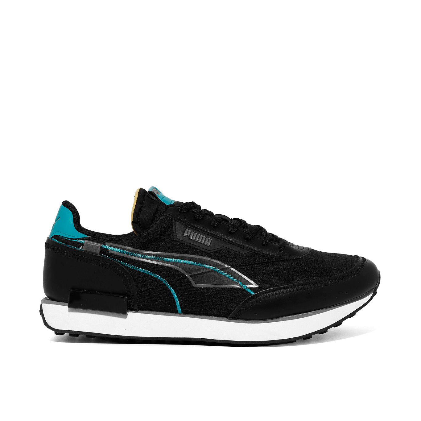 Tenis Puma Future Rider Hombre 380591 16 Casual Negro/Azul