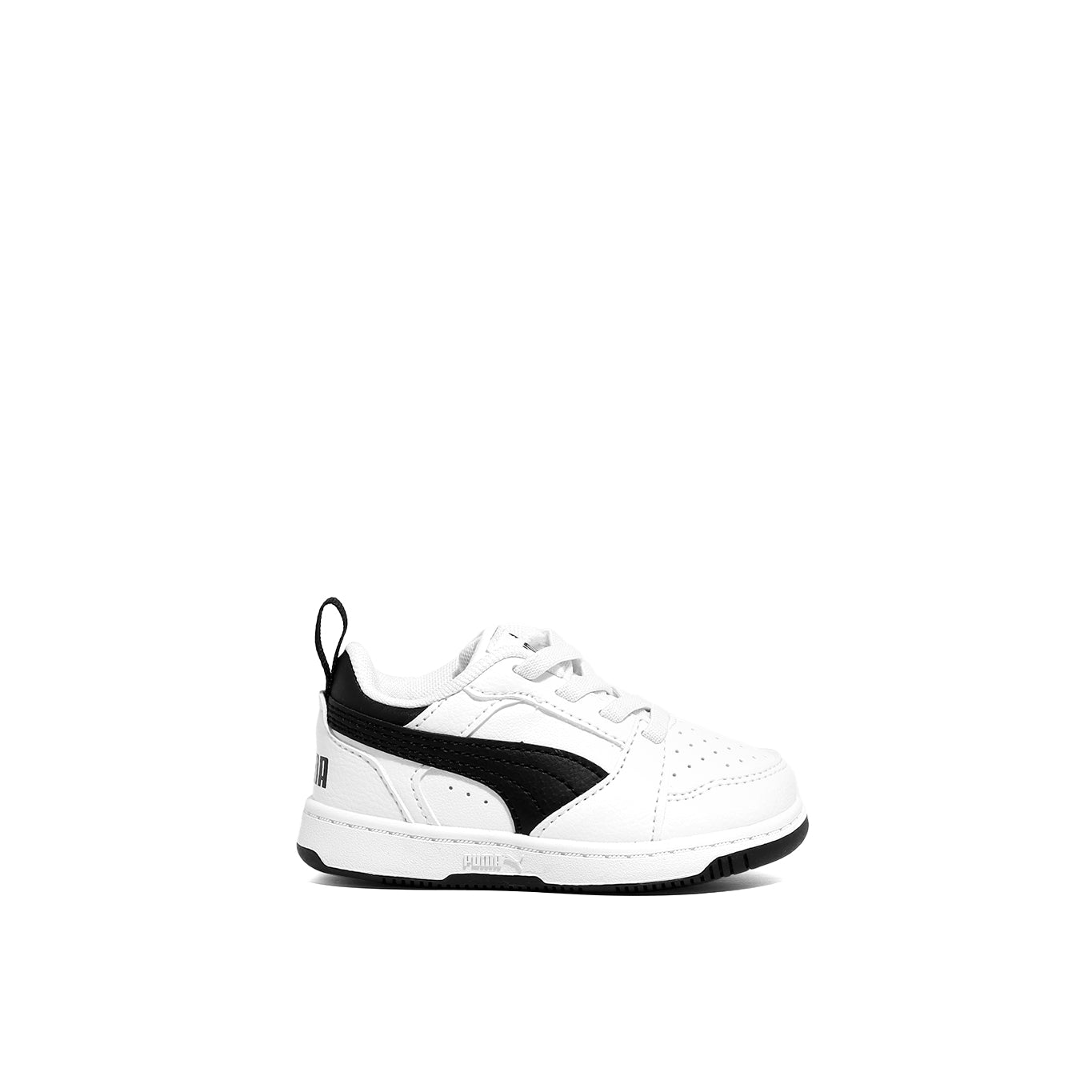 Tenis Puma Rebound V6 Niño 393835 02 Casual Blanco