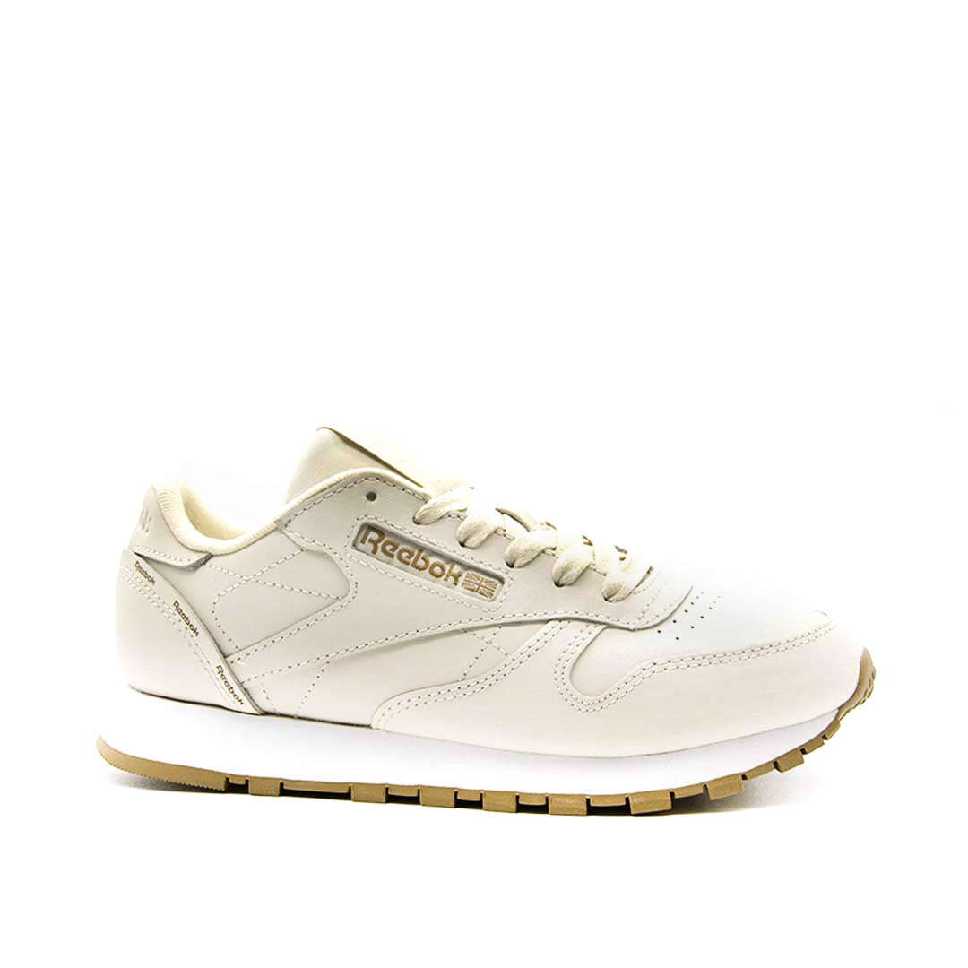 Tenis Reebok CL Leather Mujer DV7103 Casual Beige