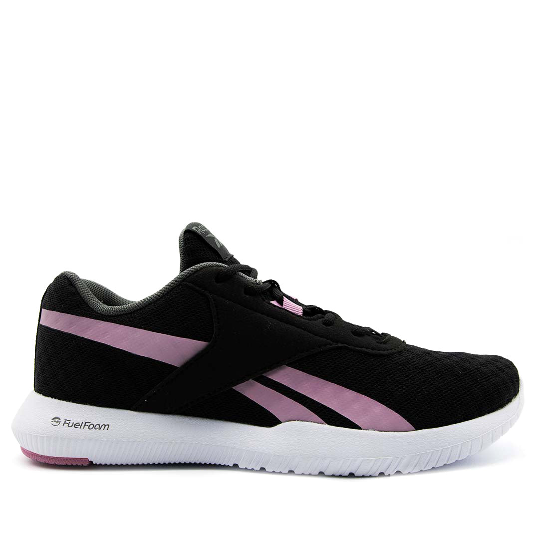 Tenis Reebok Reago Essential 2.0 Mujer EH3206 Running Negro Rosa