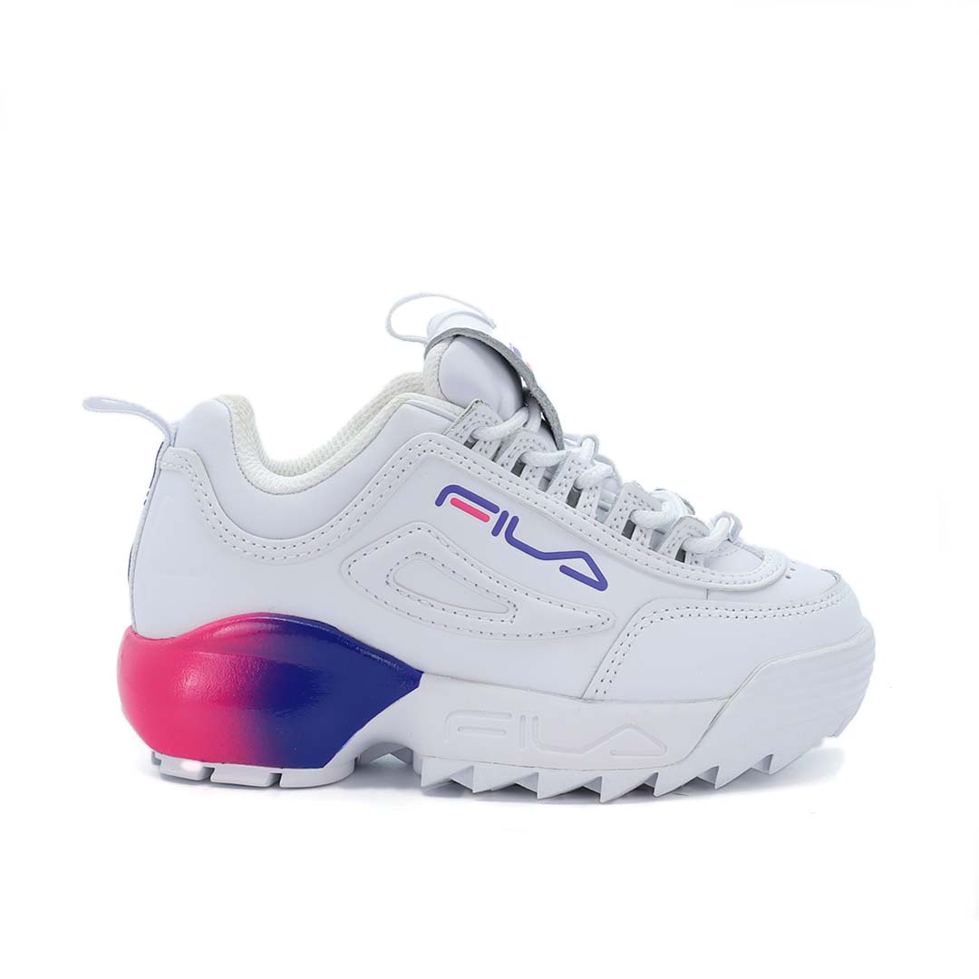 Tenis Fila Disruptor 2A Ni a 3XM01253 148 Casual Blanco Morado