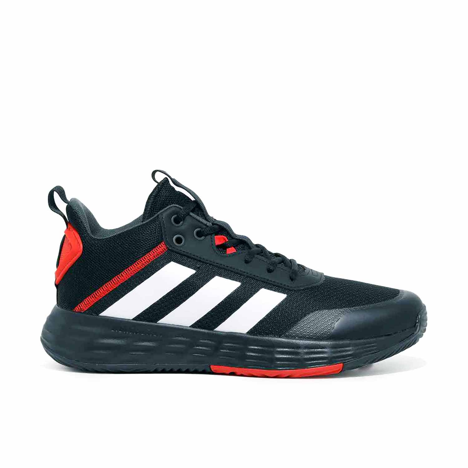 Tenis Adidas Own The Game Hombre H00471 Casual Negro Rojo