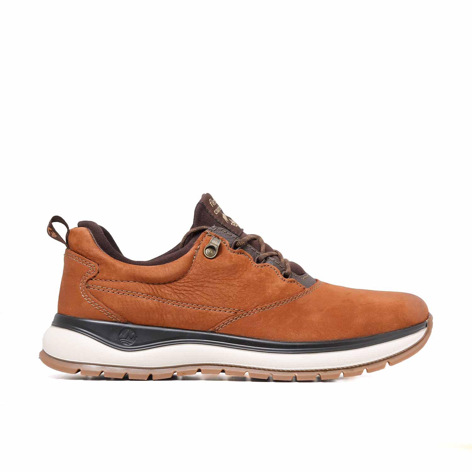 Tenis Flexi Hombre 401001 Casual Café