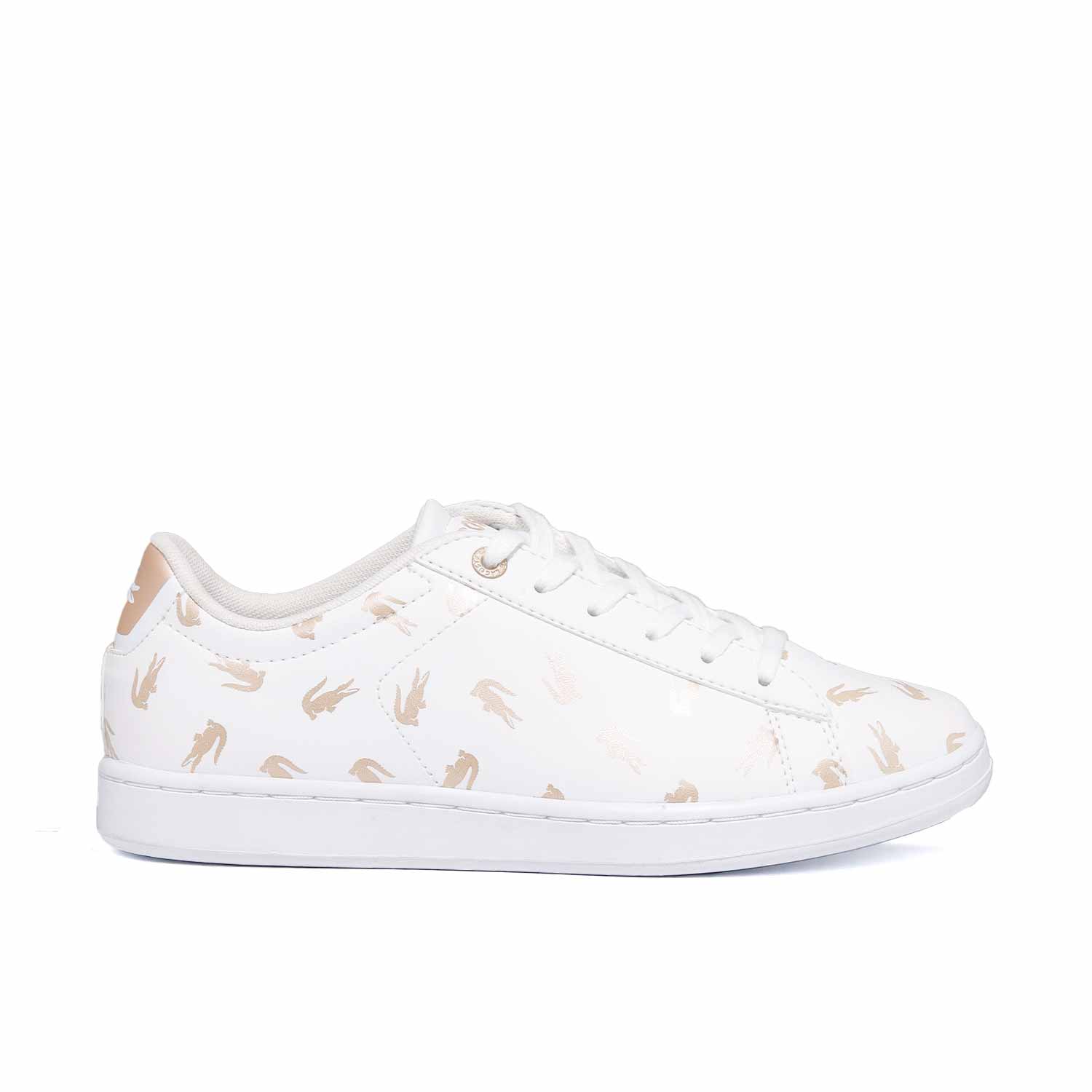 Tenis blancos lacoste discount mujer