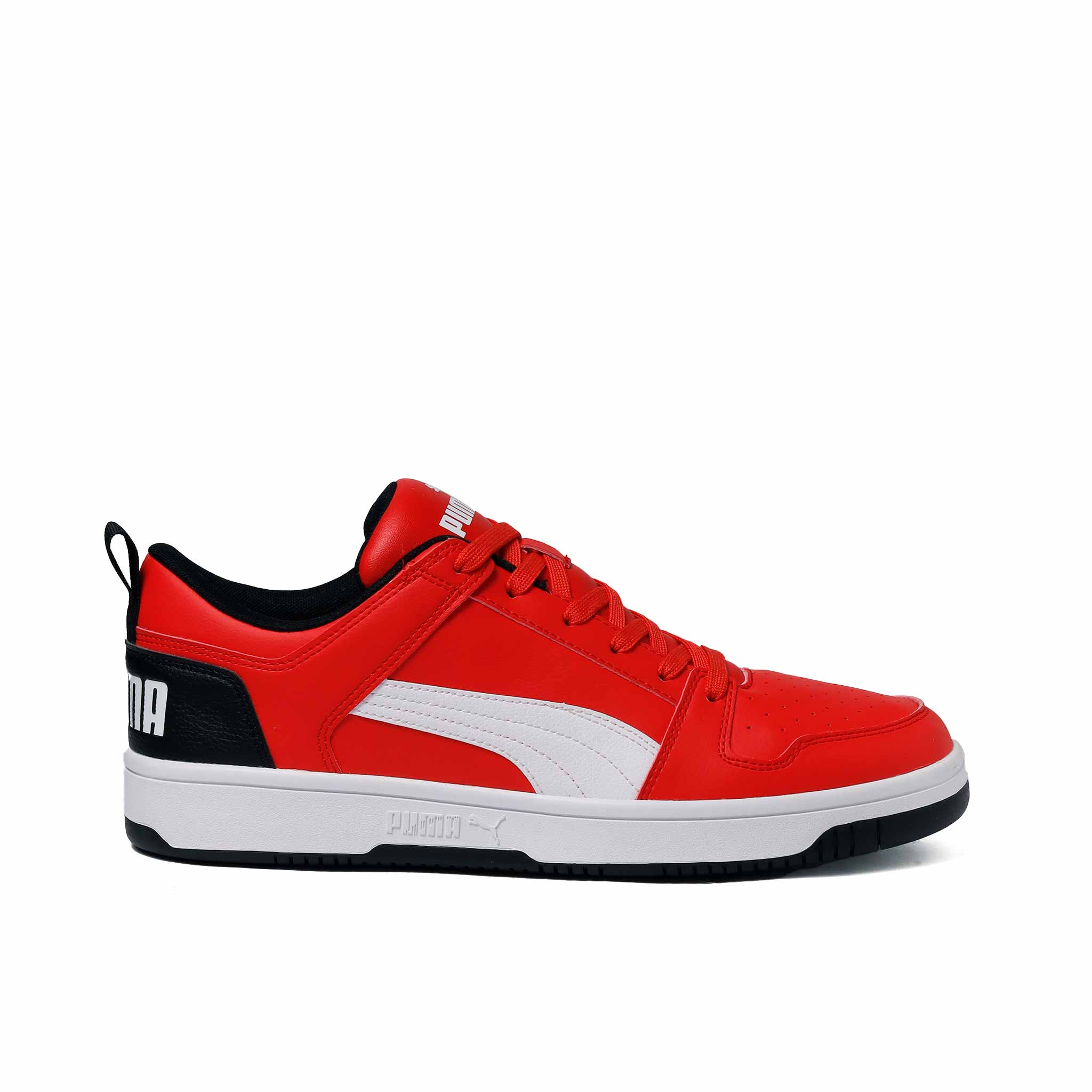 Tenis Puma Rebound Layup Hombre 369866 06 Casual Rojo