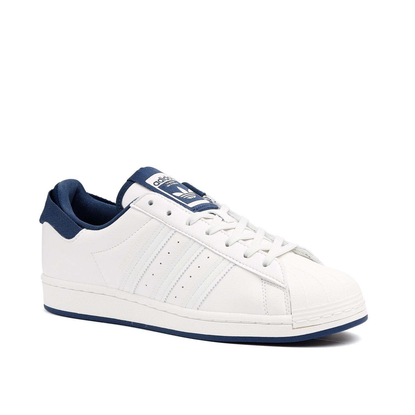 Tenis Adidas Superstar Hombre GW2045 Casual Blanco Azul