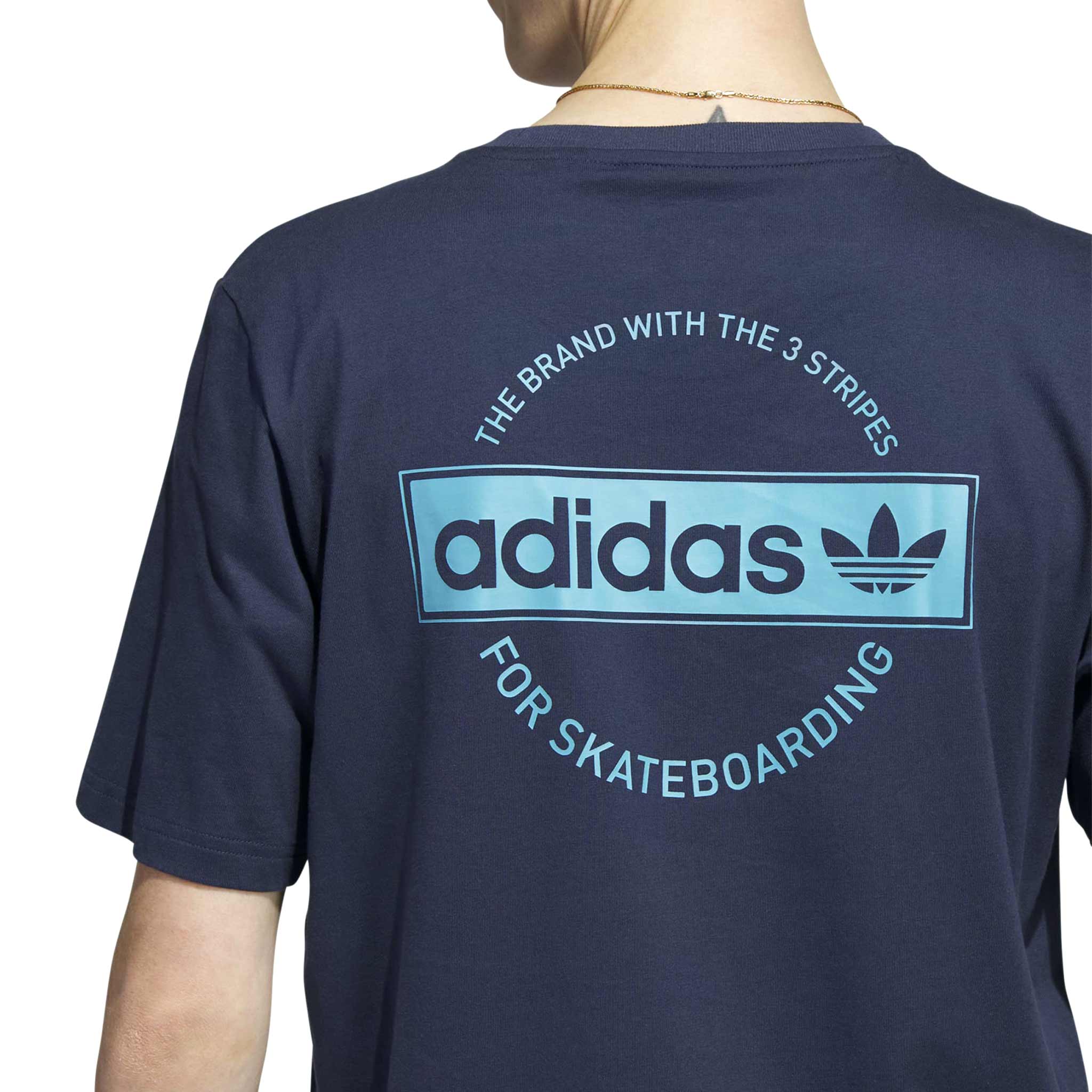 Playera Adidas 4.0 Circle Hombre HS3056 Azul