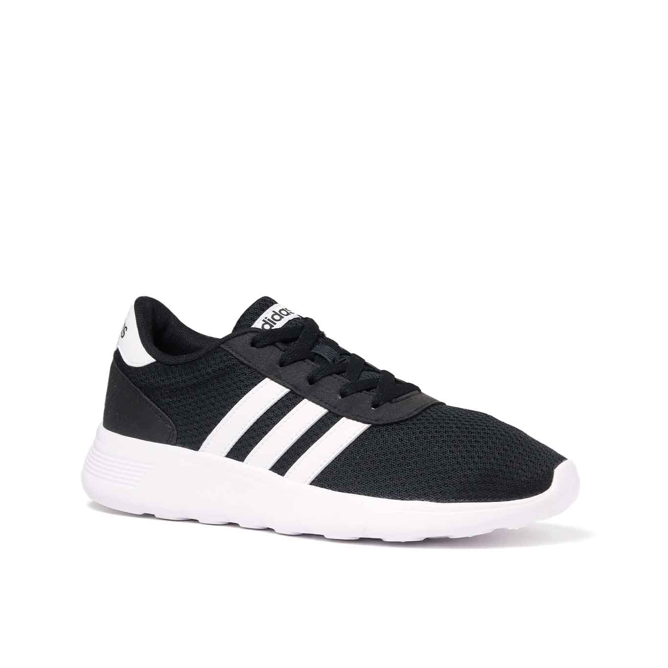 Tenis Adidas Lite Racer Hombre BB9774 Running Negro