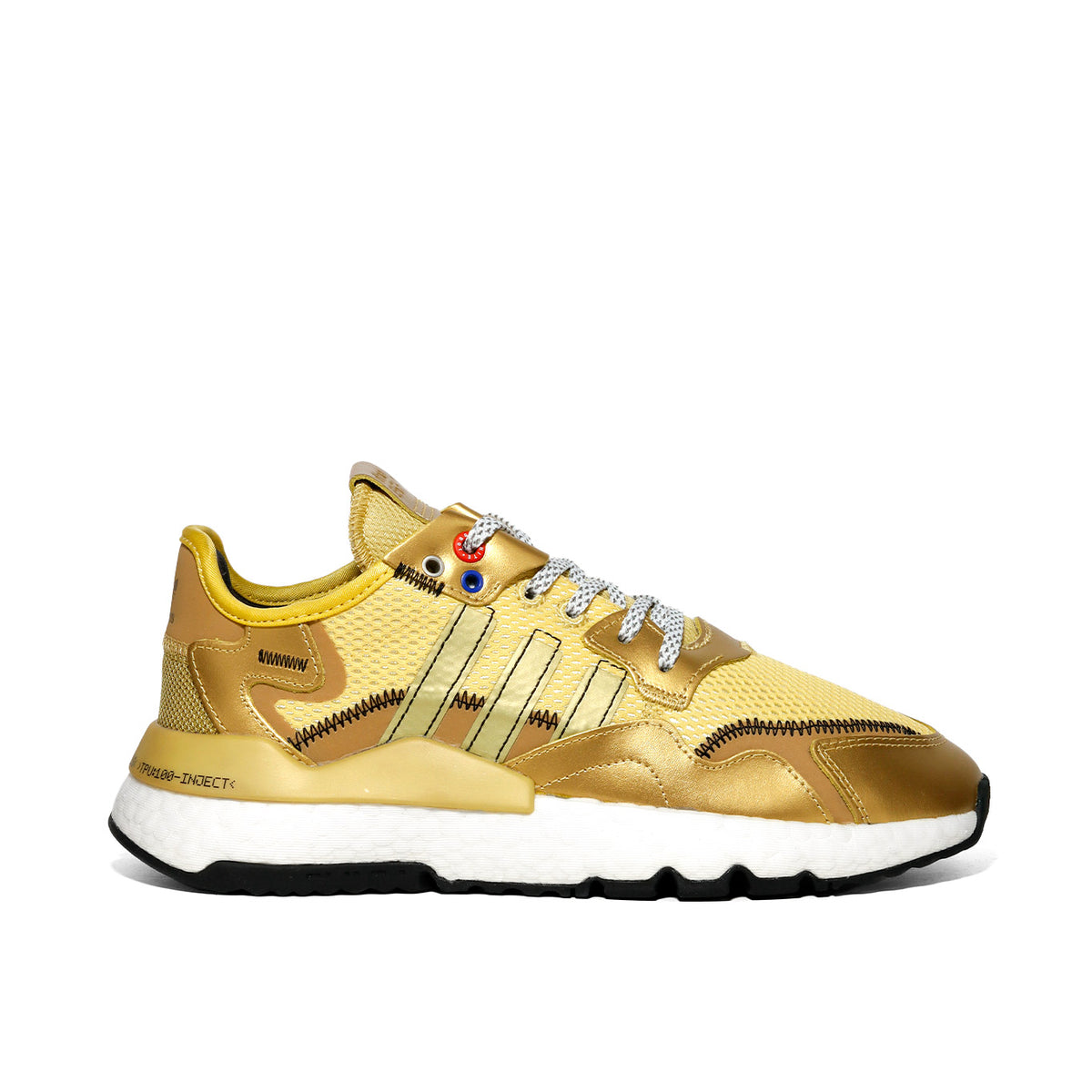 Tenis Adidas Nite Jogger Mujer EF5427 Casual Oro - Main Image