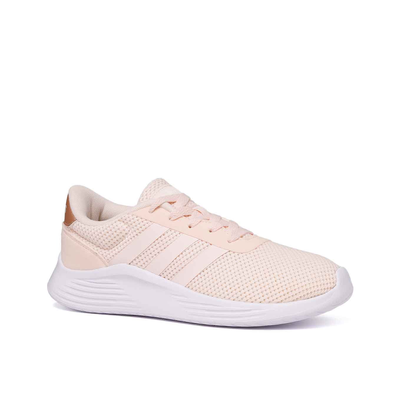 Adidas neo hotsell blancas y rosas