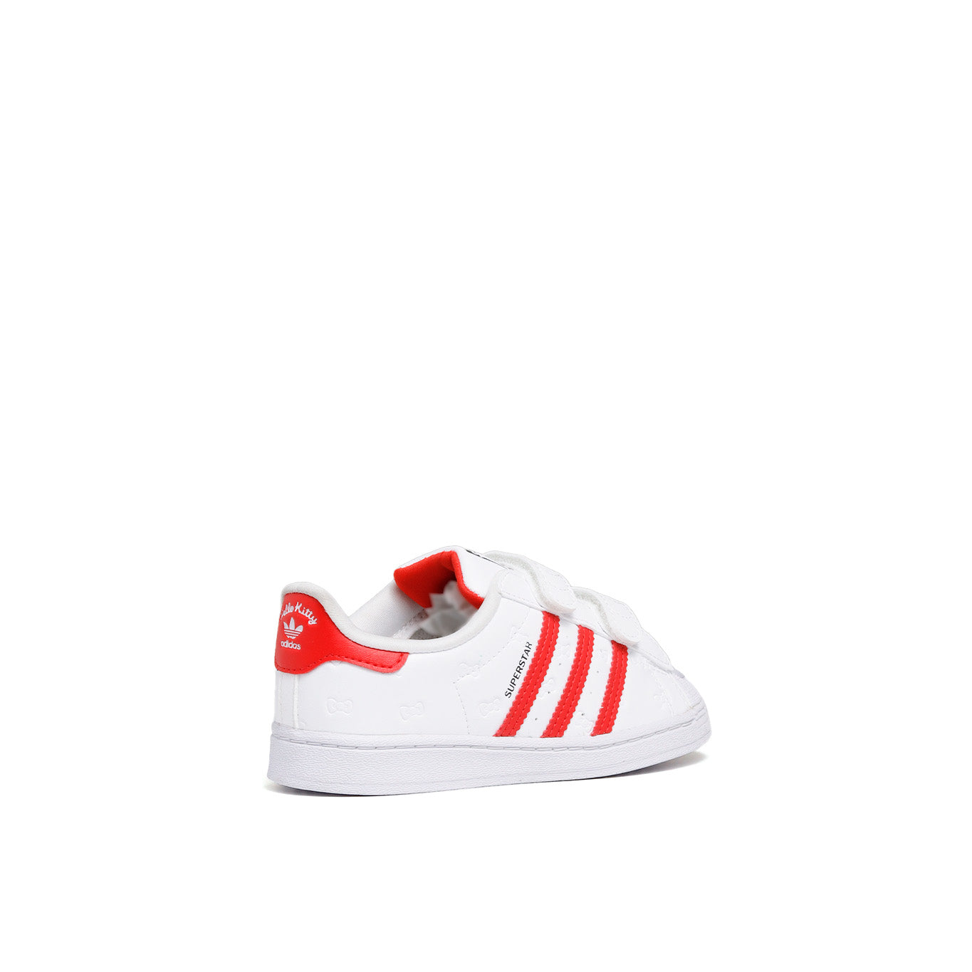 Adidas superstar rojos shop con blanco