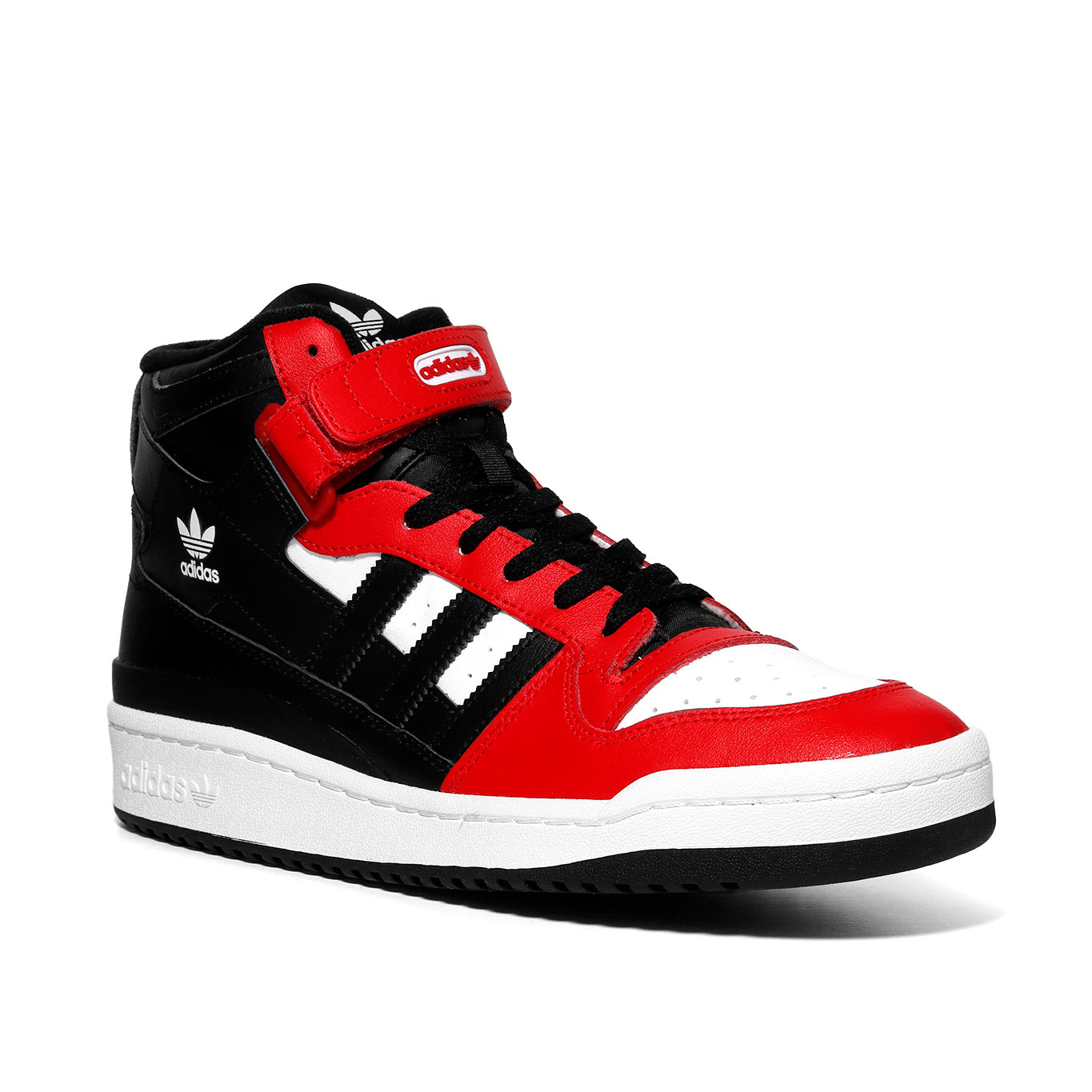 Tenis Adidas Forum Hombre GY0005 Casual Negro Rojo