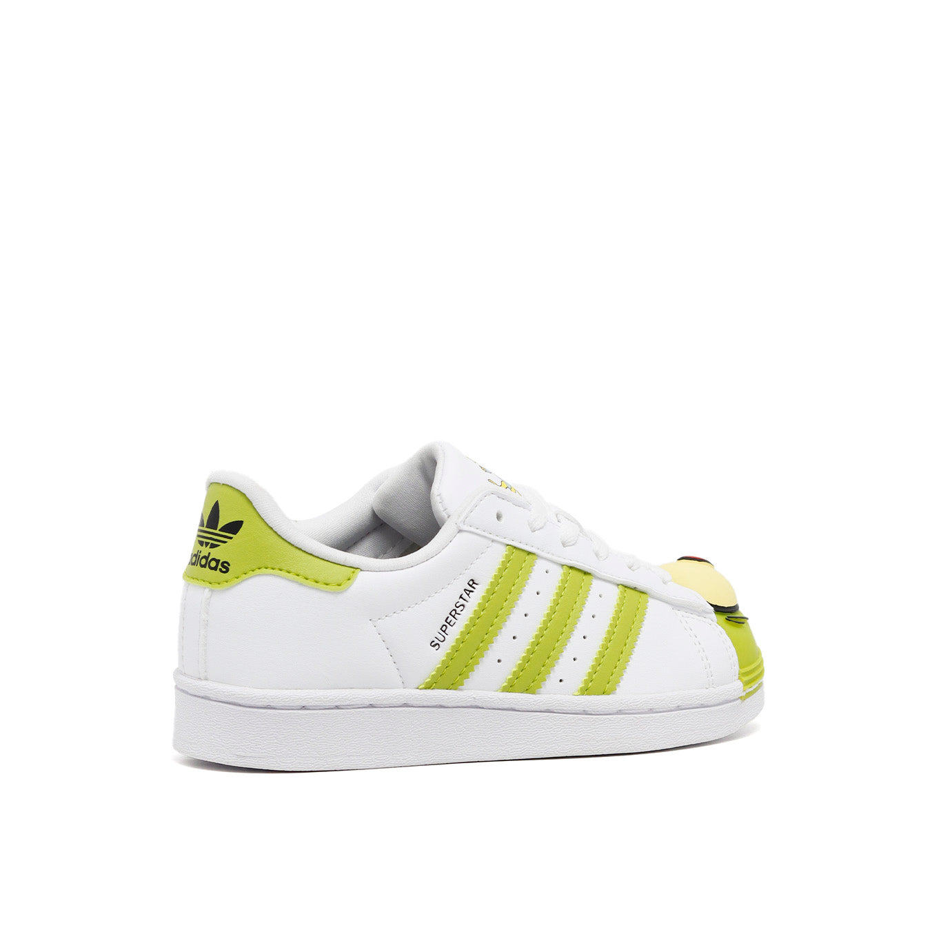 Tenis adidas best sale blanco con verde