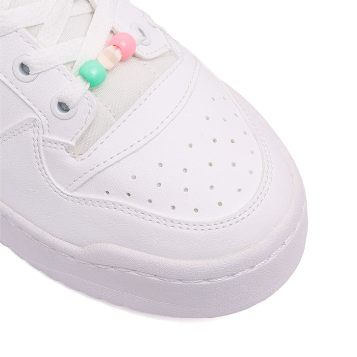 Tenis Adidas Forum Bold Niña GY9223 Casual Blanco