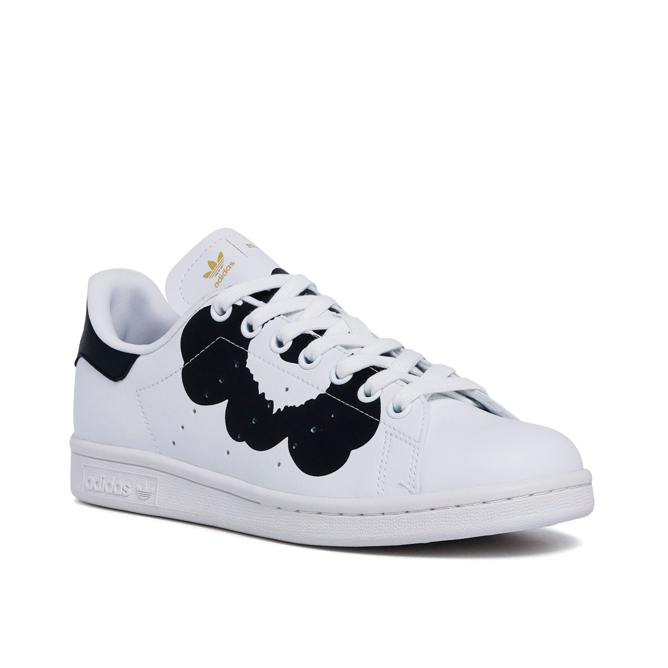 Adidas stan smith top blanco y negro