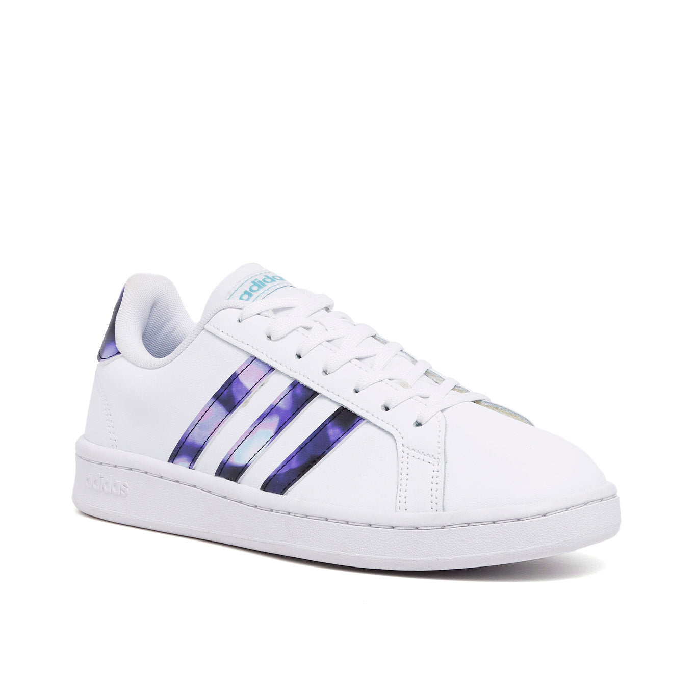 Tenis Adidas Neo U4U Collection Mujer H00705 Casual Blanco Unicos Moderna