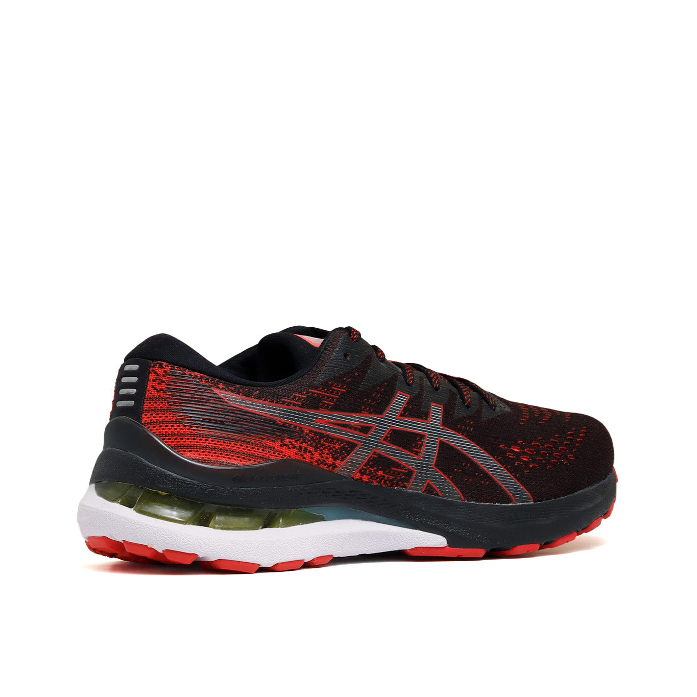 Tenis Asics Gel Kayano 28 Hombre 1011B189.002 Running Negro Rojo