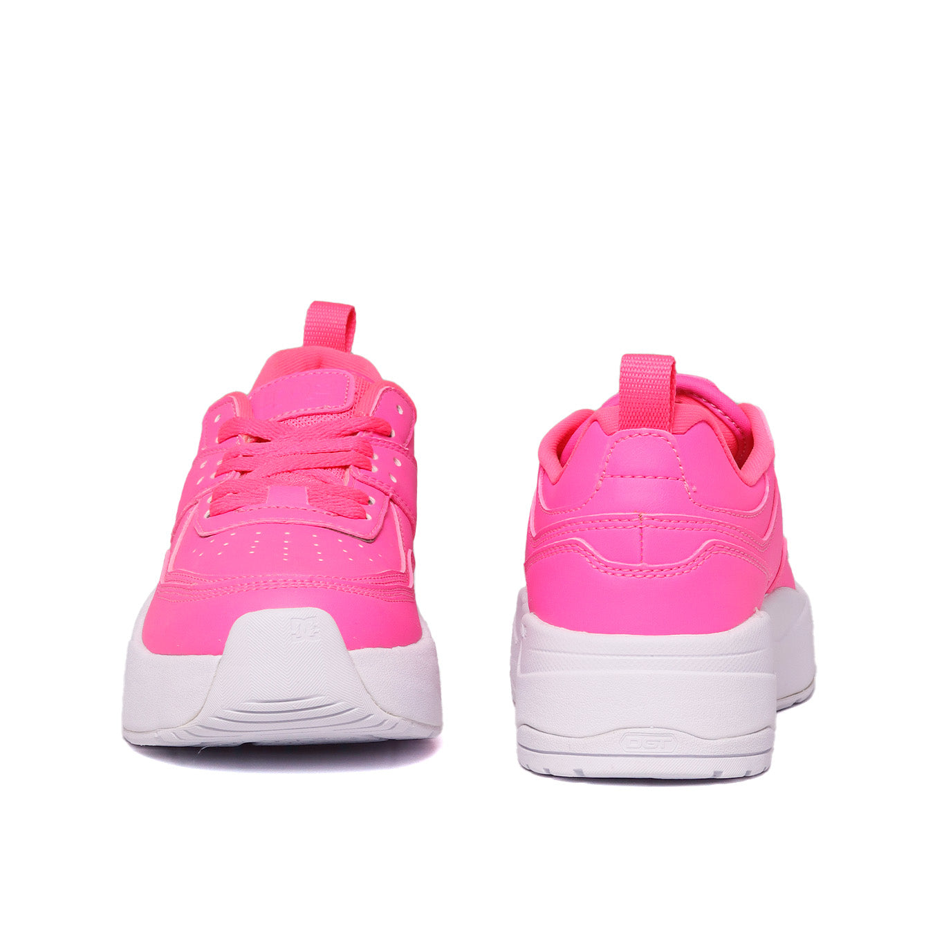 Tenis sales flatform rosa